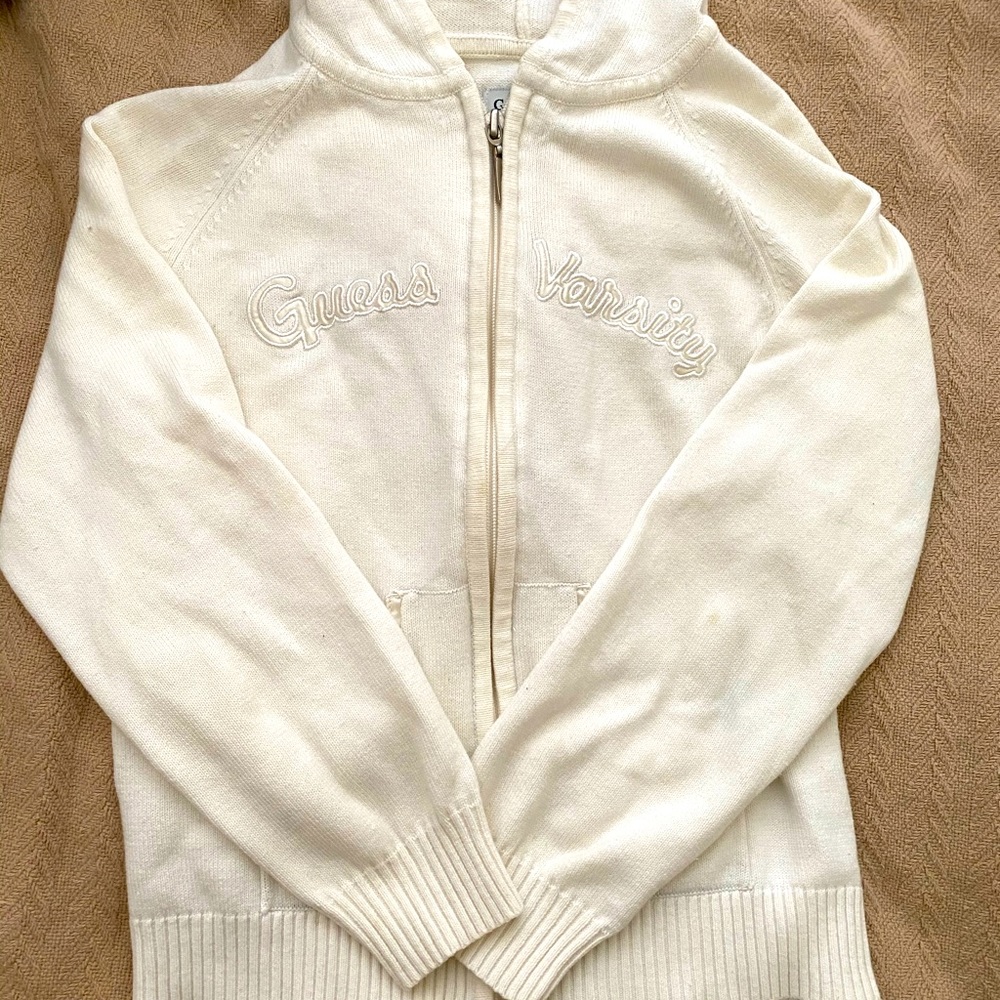 Guess varsity sweater